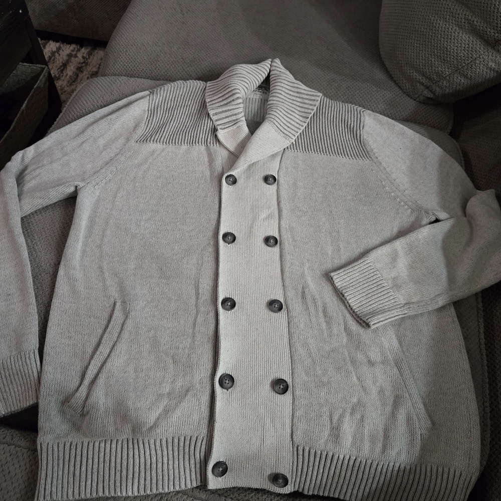Express Authentic Gray Knit Top